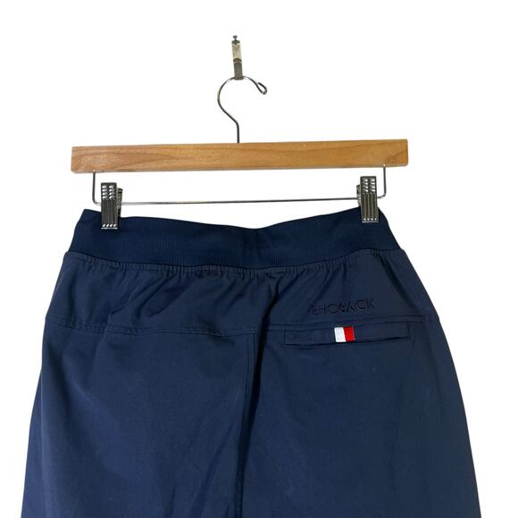 Rhoback Delta Performance Joggers Mens L Navy Blue Tapered Stretch Athleisure - Picture 6 of 7